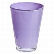 Konische vaas lavendel 15 cm hoog  &Oslash; 11 cm